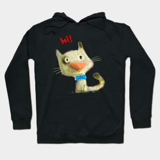 Friendly cat. Hoodie